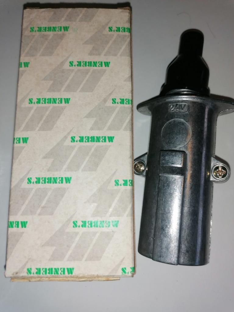 Prise de remorque 24 volts 24 V 7 broches en aluminium, Autos : Pièces & Accessoires, Enlèvement ou Envoi, Neuf, Pièces universelles
