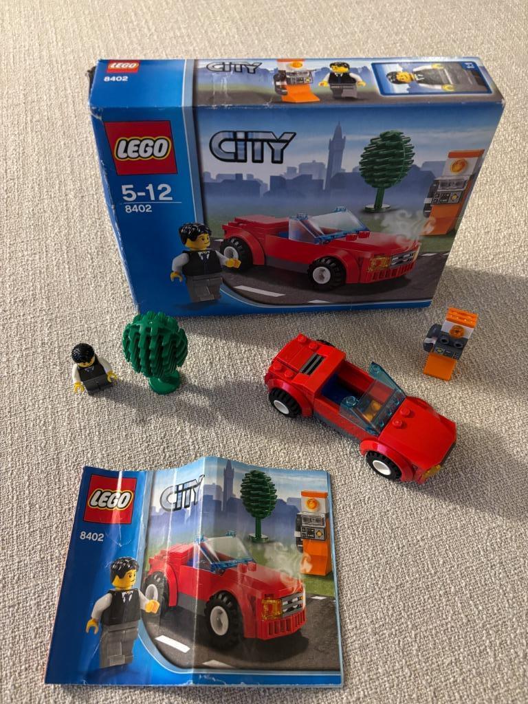 LEGO City - 8402 - Auto, Ophalen, Gebruikt, Complete set, Lego