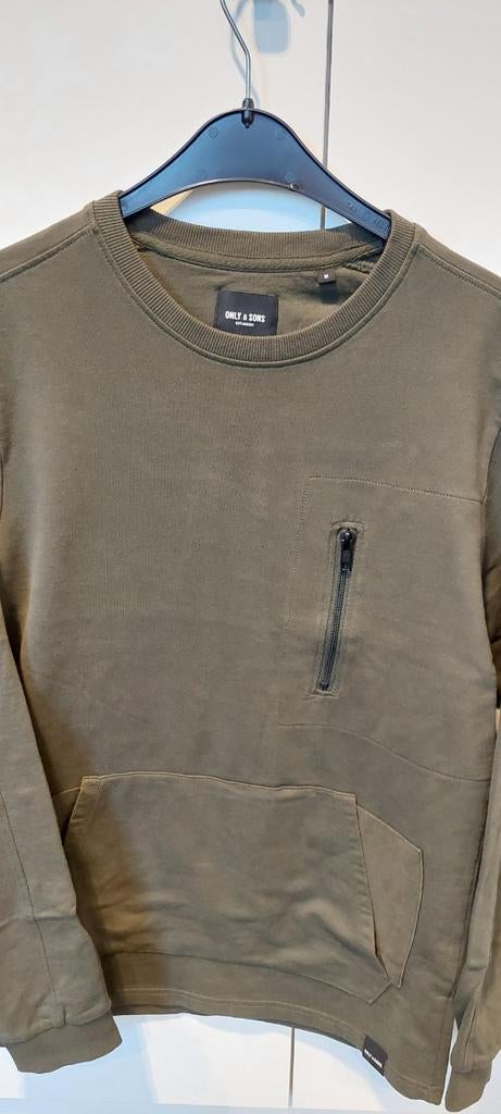 Sweat homme kaki, Enlèvement ou Envoi