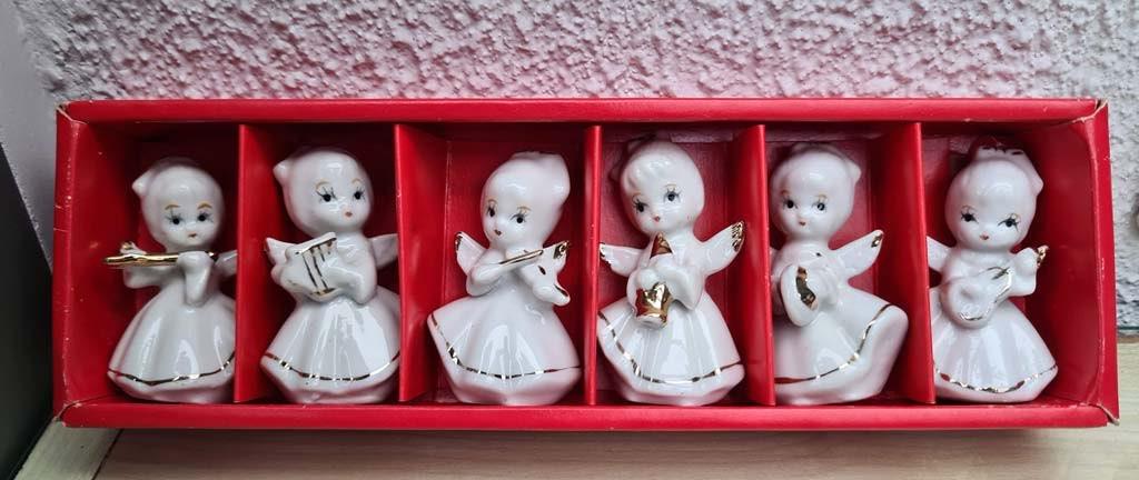 kerst : vintage engeltjes met muziekinstrument-lees info aub, Enlèvement