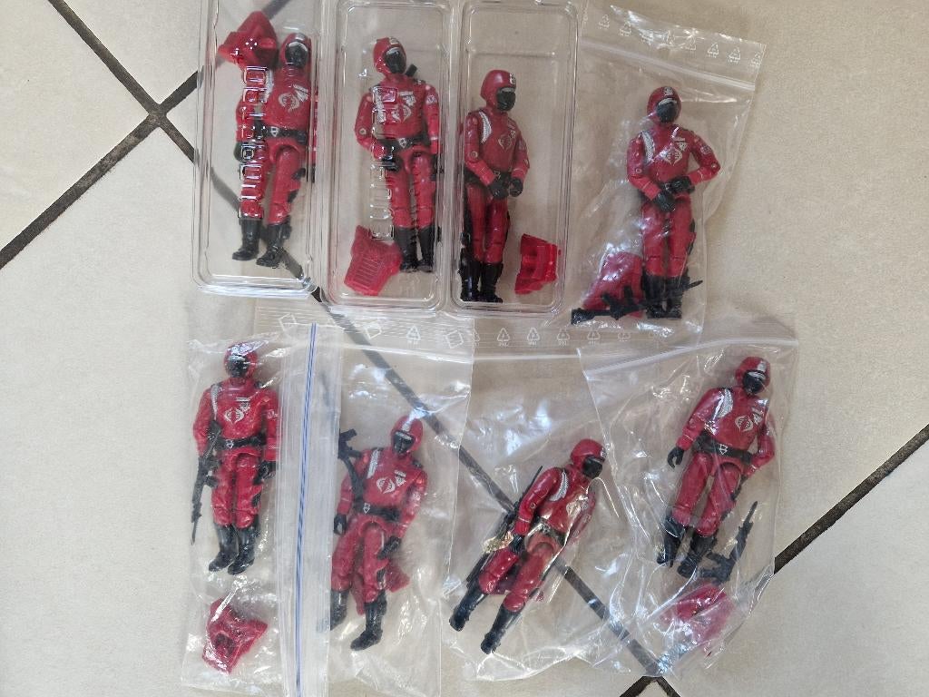 Army Gi Joe Crinson guard, Collections, Statues & Figurines, Utilisé, Enlèvement ou Envoi