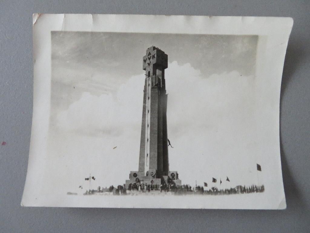 foto Ijzertoren Ijzerbedevaart 1930 relletjes in Diksmuide, Enlèvement ou Envoi, Avant 1940, Photo, Comme neuf