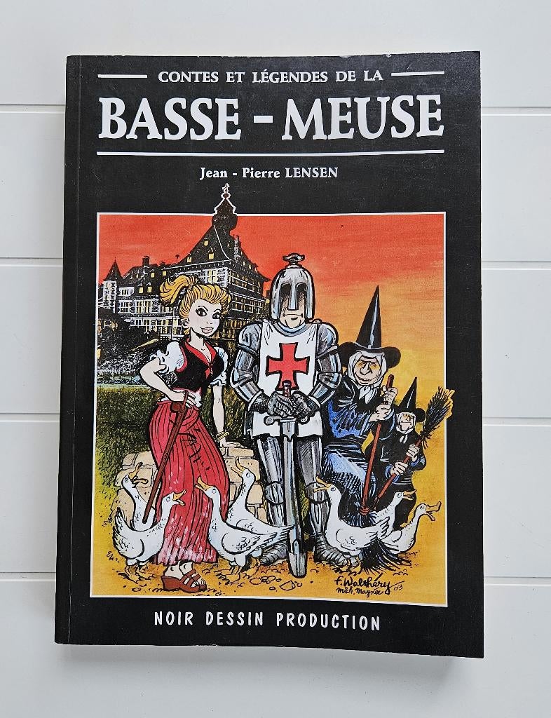Contes et Légendes de la Basse-Meuse, Livres, Enlèvement ou Envoi, Utilisé, Jean-Pierre Lensen