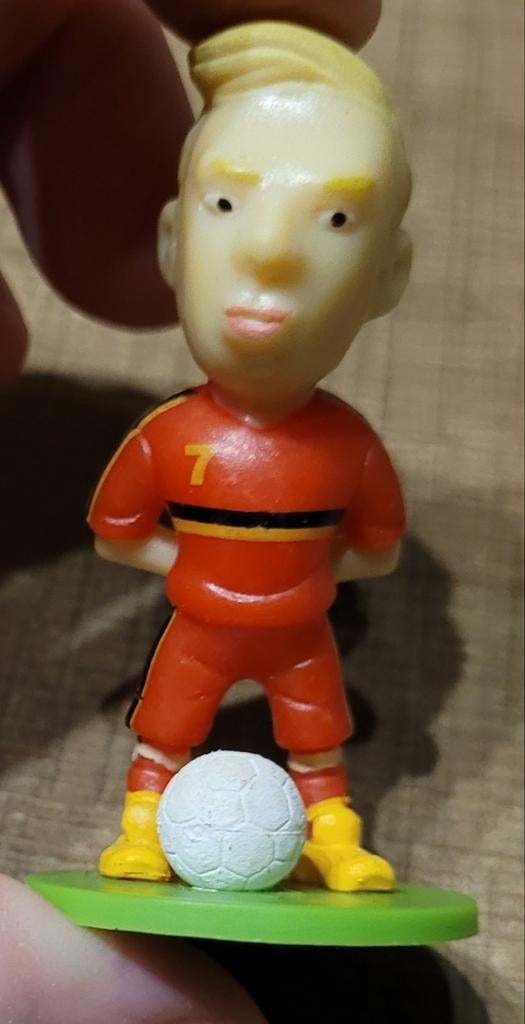 Voetbalpoppetje: De Bruyne, Ophalen of Verzenden, Zo goed als nieuw, Beeldje of Poppetje