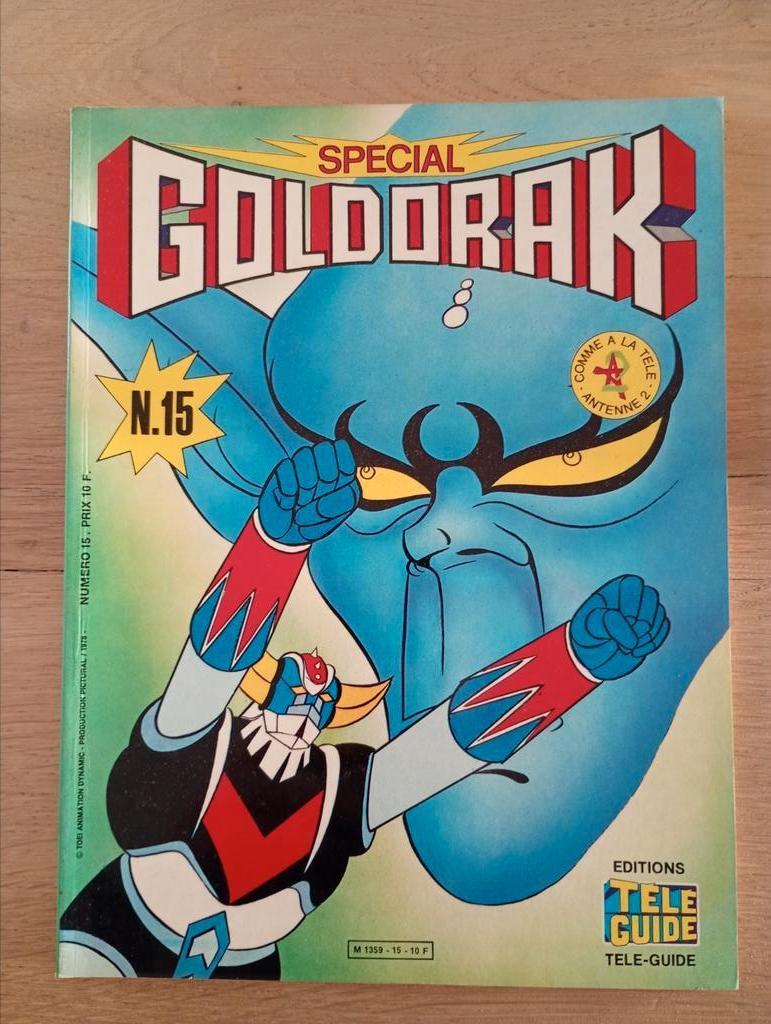 Goldorak spécial (1ere série - souple) N°15 - Télé-guide, Une BD, Enlèvement ou Envoi, Comme neuf