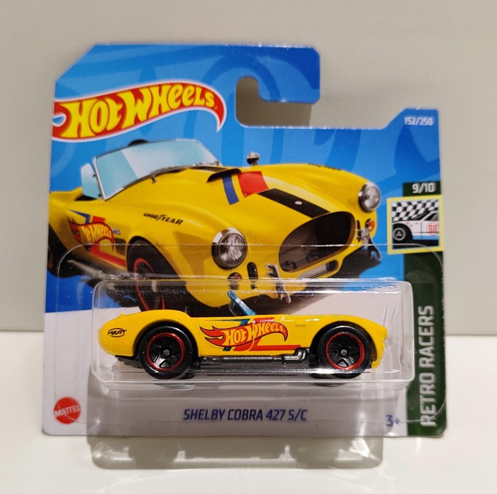 Hot Wheels Shelby Cobra 427 S/C Geel (2022), Hobby & Loisirs créatifs, Voitures miniatures | Échelles Autre, Enlèvement ou Envoi