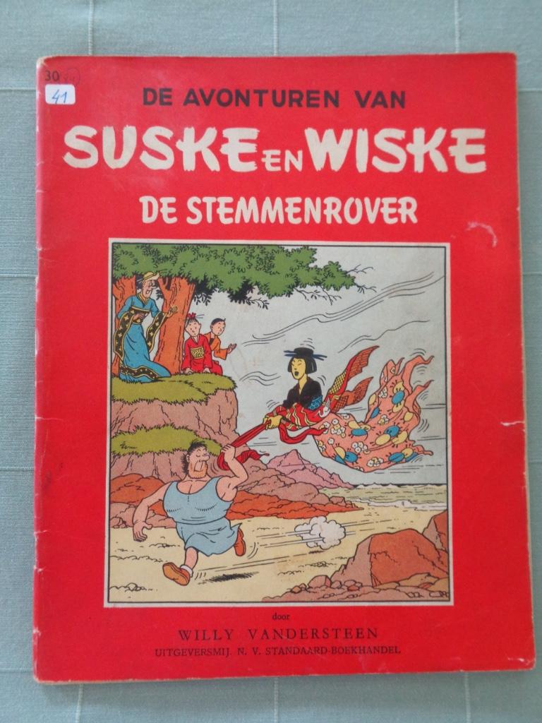 Suske en Wiske - De Stemmenrover (1e druk 1957), Ophalen of Verzenden