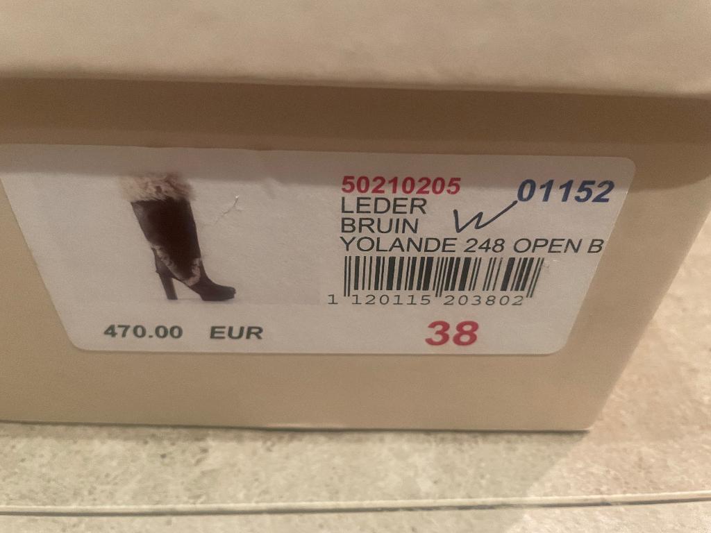 Knielaars bruin Hugo, Hoge laarzen, Bruin, Nieuw, Ophalen of Verzenden
