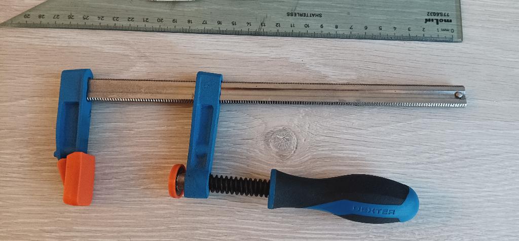 Arm met klem van 25 cm voor gebruiksdoeleinden, Doe-het-zelf en Bouw, Ophalen, Gebruikt