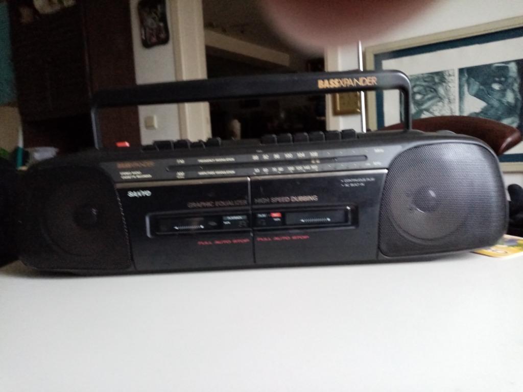 Radio cassettespeler, Audio, Tv en Foto, Radio's, Ophalen, Zo goed als nieuw, Radio
