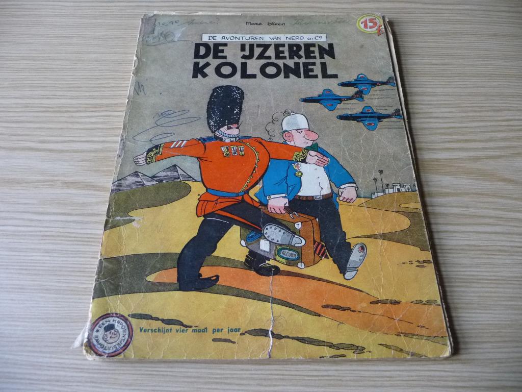 Nero - de ijzeren kolonel, Boeken, Marc Sleen, Eén stripboek, Ophalen, Gelezen