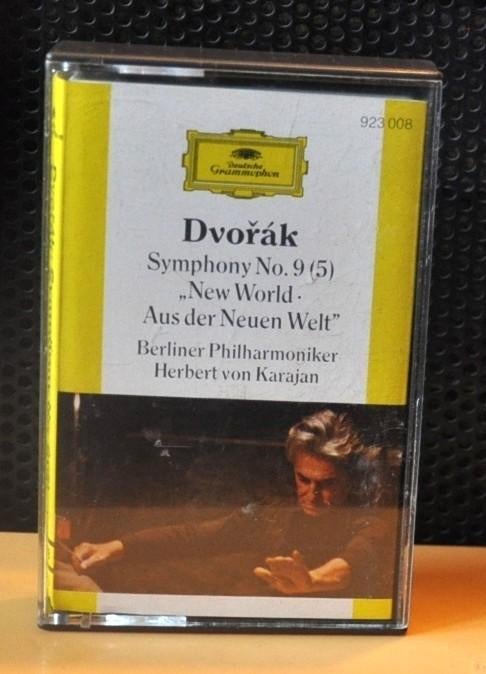 cassette audio vintage dvorak symphony n9, CD & DVD, Enlèvement ou Envoi, Originale, Classique, Utilisé
