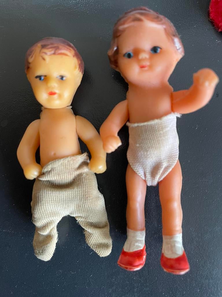 Vintage ARI popjes made in Germany, Verzamelen, Ophalen of Verzenden, Gebruikt
