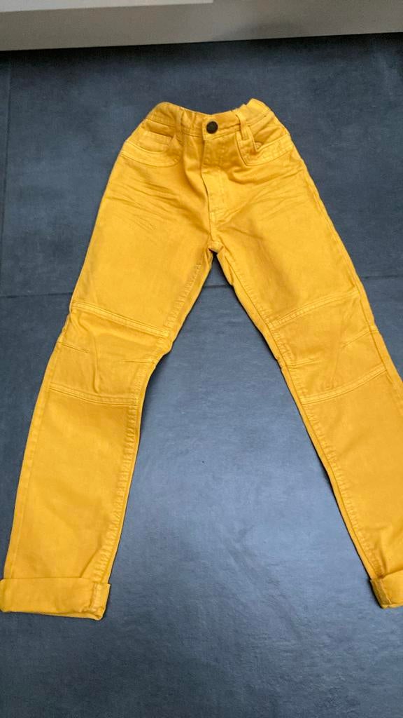 Nr 101: Okergele jeans maat 140/10j Orchestra, Kinderen en Baby's, Kinderkleding | Maat 140, Broek, Ophalen of Verzenden, Zo goed als nieuw