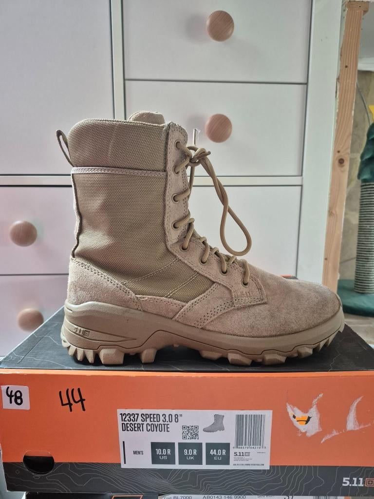 Bottines 5.11 Speed 3.0 Desert Coyote Neuves P44, Overige kleuren, Nieuw, Ophalen of Verzenden, Werkschoenen