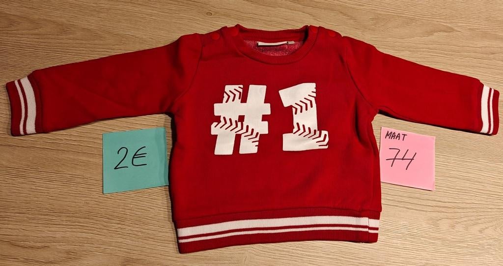 Pull jongen - maat 74, Garçon, Bel&Bo, Enlèvement ou Envoi, Pull ou Veste