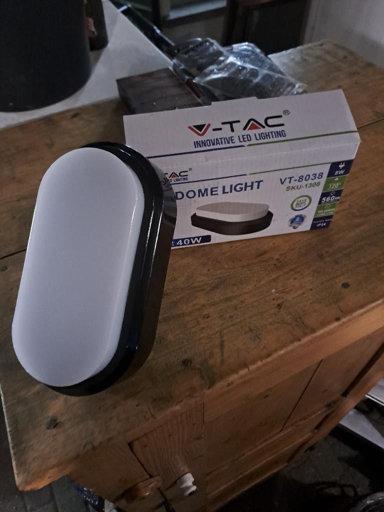 Ledverlichting, Tuin en Terras, Ophalen, Kunststof, Minder dan 50 watt, Wandlamp