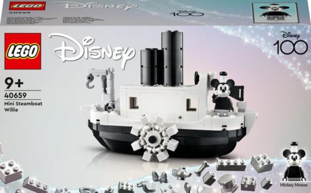 40659 LEGO Disney- Mini Steamboat Willy Mickey Mouse - Nieuw, Kinderen en Baby's, Speelgoed | Duplo en Lego, Verzenden, Nieuw