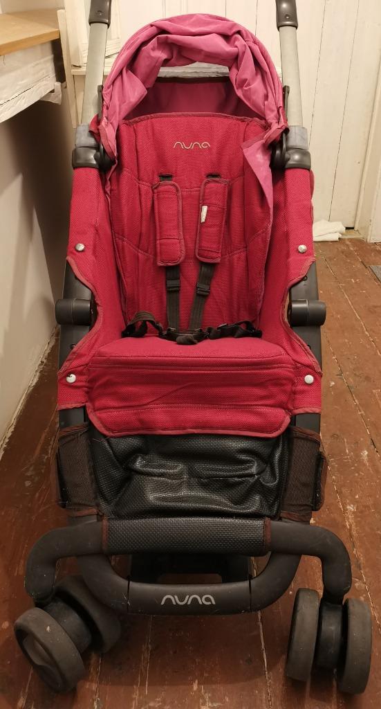 Plooibuggy Nuna pepp, Ophalen, Gebruikt, Overige merken, Verstelbare rugleuning