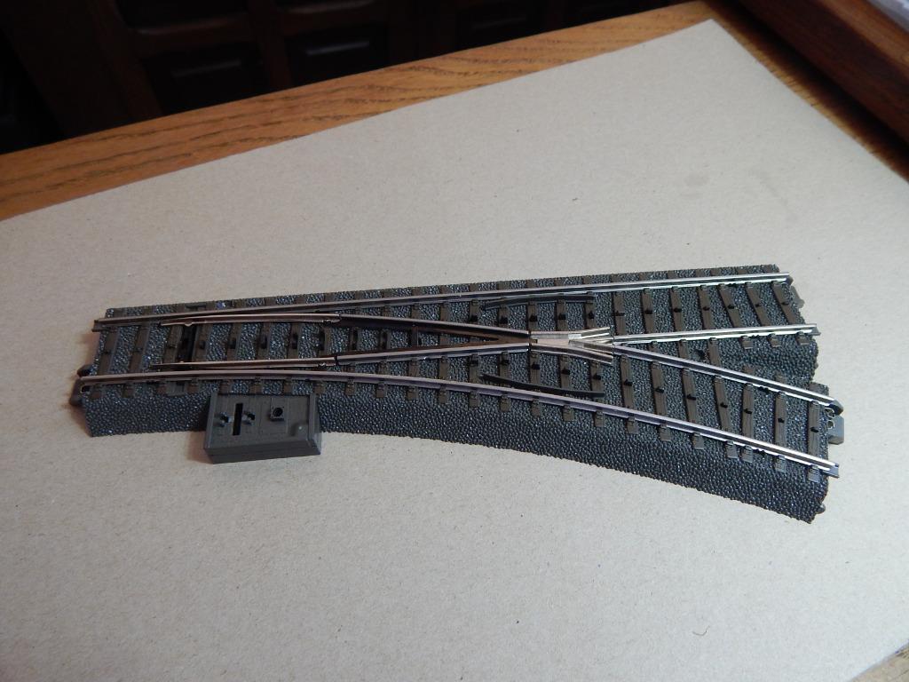 Aiguillage défectueux Märklin 24612 C-Rail (sans fonction), Enlèvement ou Envoi, Courant alternatif, Rails, Utilisé