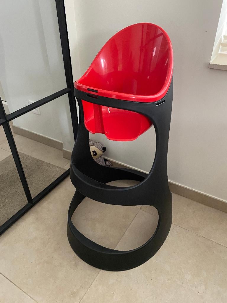 LEOPARD kinderstoel zwart/rood, Enfants & Bébés, Chaises pour enfants, Utilisé, Enlèvement ou Envoi
