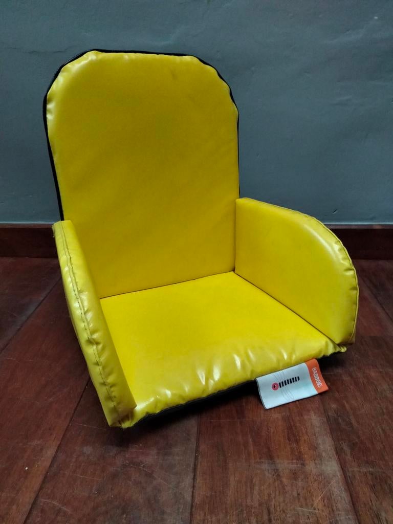 Babboe peuter zitje voor bakfiets, Ophalen