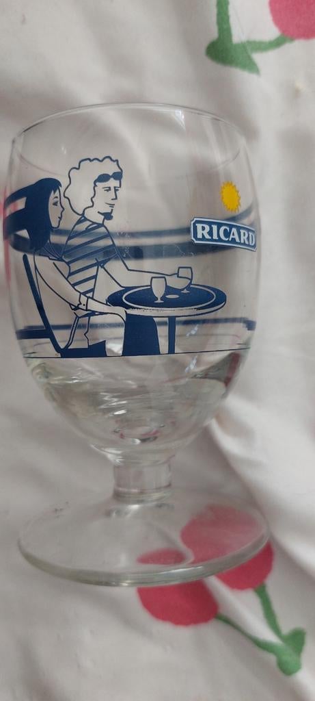 Ricard glazen koppel aan tafel, Ophalen of Verzenden
