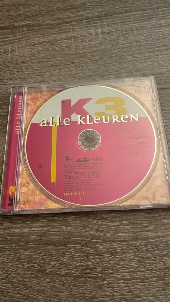 K3  alle kleuren, Cd's en Dvd's, Ophalen of Verzenden, Gebruikt