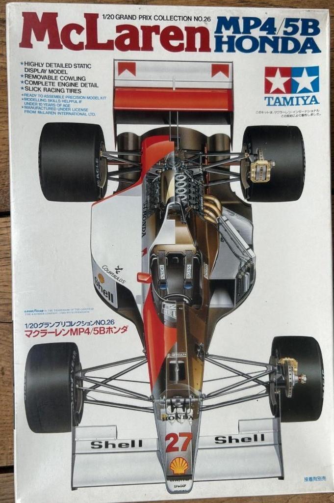 McLaren MP 4/5B Honda geseald !!! Schaal 1:20, Tank, Groter dan 1:32, Nieuw, Ophalen of Verzenden