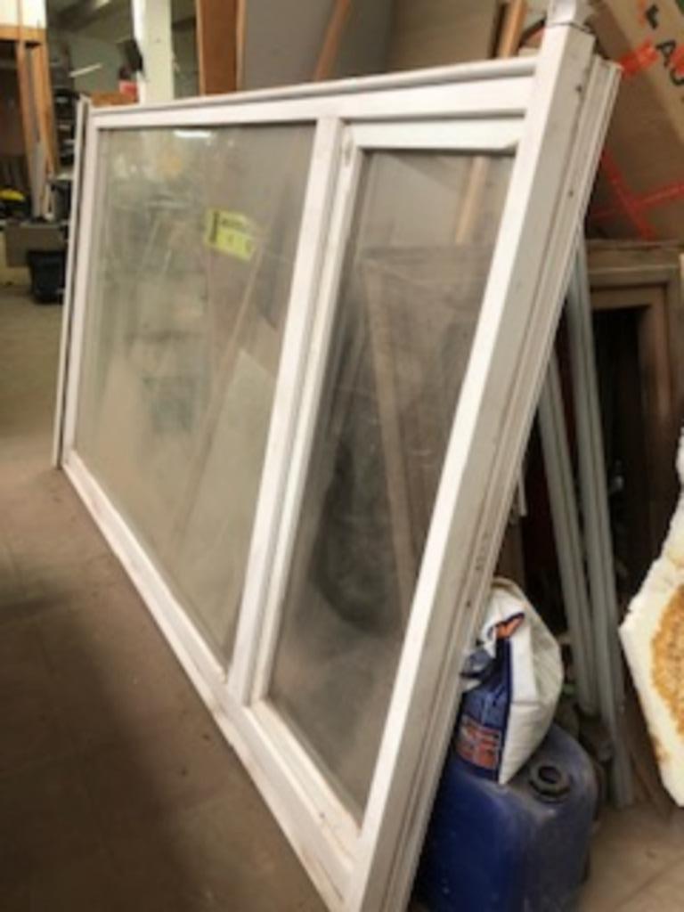 grand chassis PVC, Enlèvement, Neuf, Fenêtre de façade ou Vitre, Double vitrage