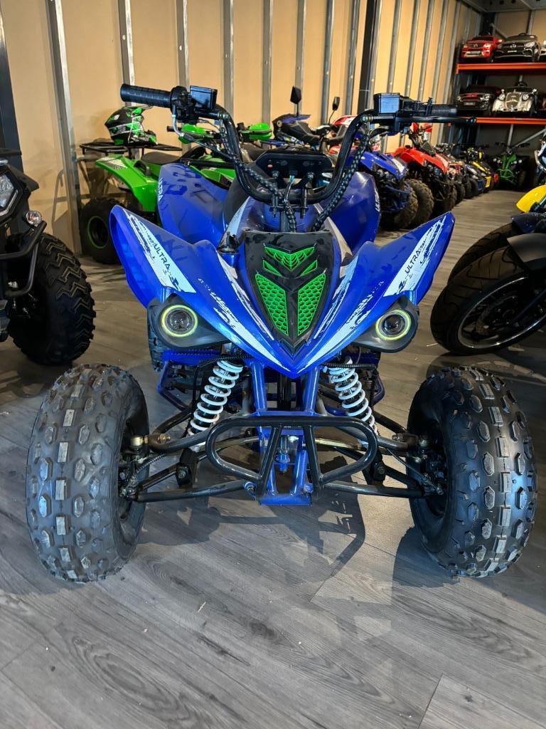 Dikke Ultra Quad Raptor 2024 125cc Nieuw Meerdere Kleuren, 125 cc, Meer dan 35 kW