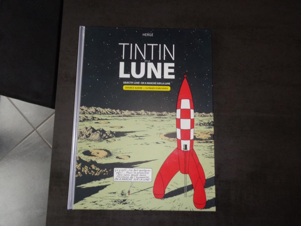 Tintin et la lune (2009), Livres, BD, Enlèvement