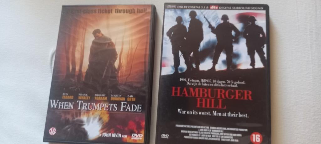 2 oorlogsfilms, Cd's en Dvd's, Vanaf 16 jaar, Ophalen of Verzenden, Zo goed als nieuw, Overige genres
