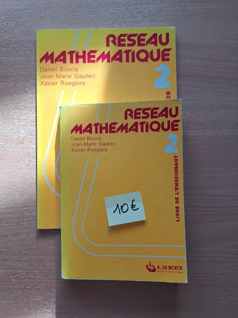 Réseau math - Manuel scolaire math, Livres, Livres scolaires, Enlèvement, Utilisé, Primaire, Mathématiques A