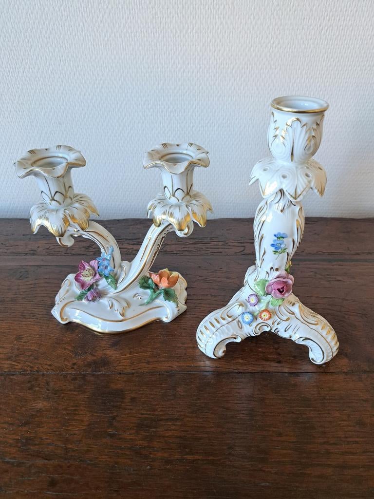 Porseleinen kandelaars, Ophalen