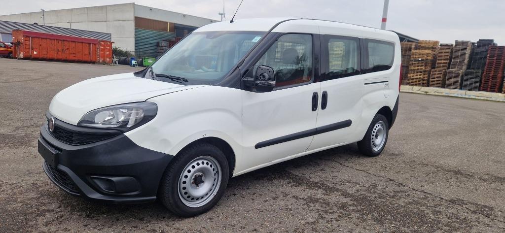 Fiat Doblo (BJ 2018) versneling bak probleem export, Auto's, Fiat, Stof, 4 cilinders, Wit, Particulier