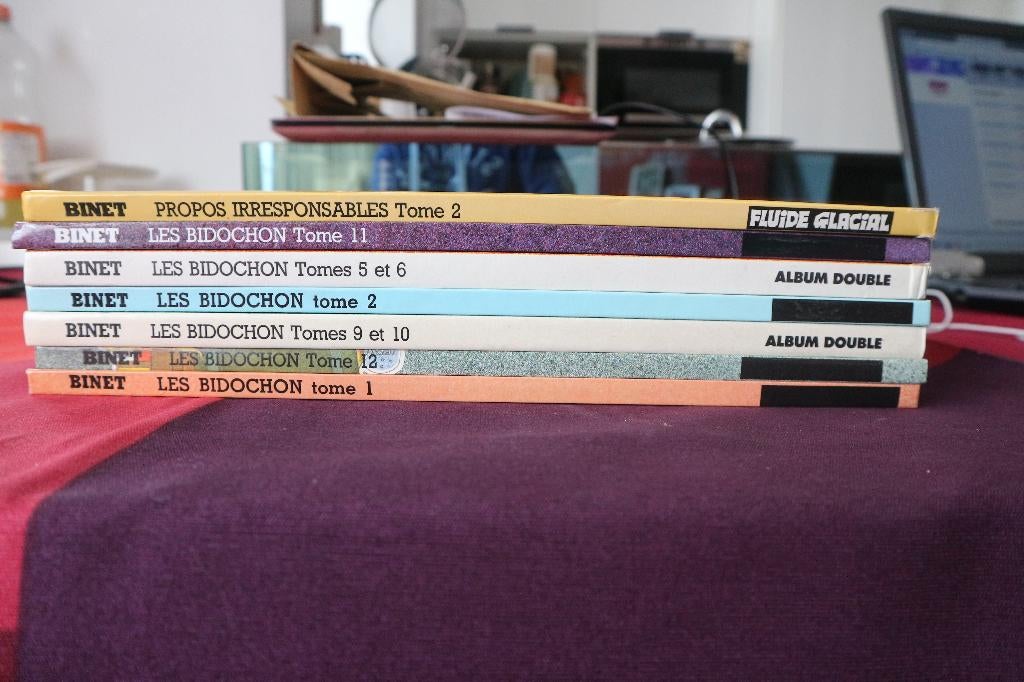 1 set van 7 BINET-albums (de BIDOCHON), Ophalen of Verzenden