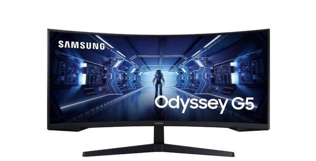 Samsung Odyssey G5, Computers en Software, Monitoren, Gaming, Ultrawide, LED, HD, Ophalen
