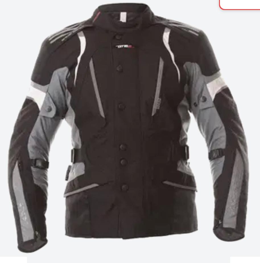 Motorvest IXS Nemesis Zwart-Grijs, Enlèvement, IXS, Hommes, Manteau | tissu