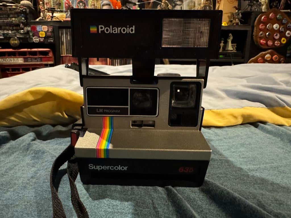 Polaroid 635 Supercolor 1985 Vintage Collection Fonctionne, TV, Hi-fi & Vidéo, Enlèvement ou Envoi, Comme neuf, Polaroid, Polaroid