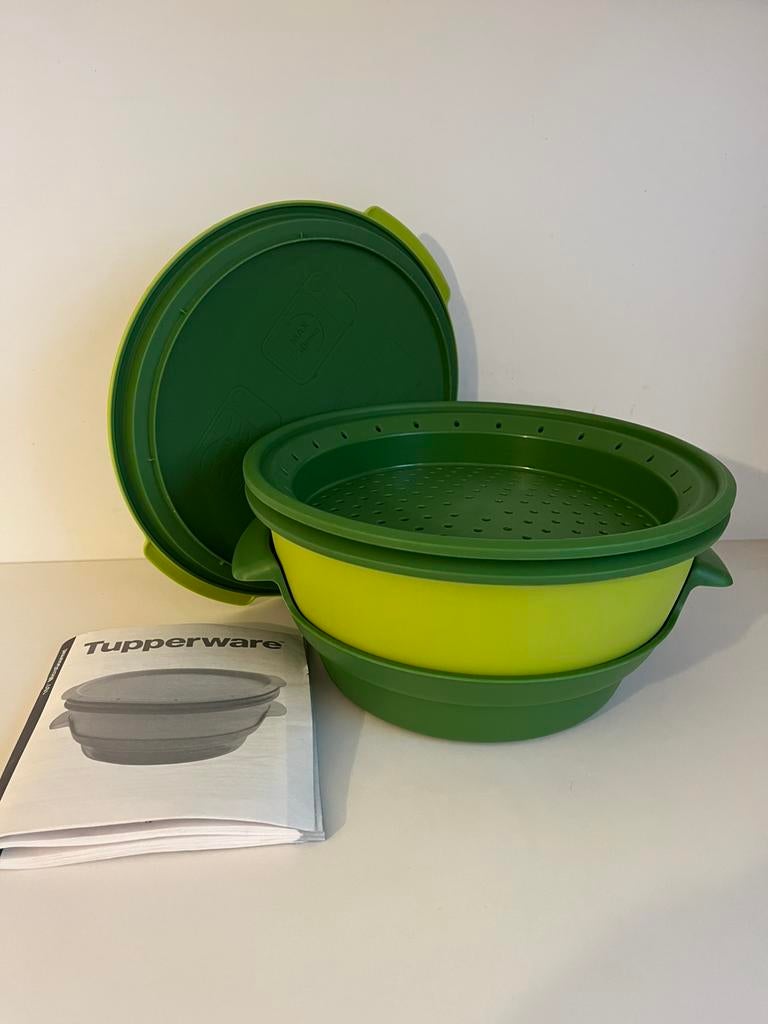 Nieuw! MicroGourmet - Tupperware, Ophalen of Verzenden, Nieuw, Groen, Overige typen