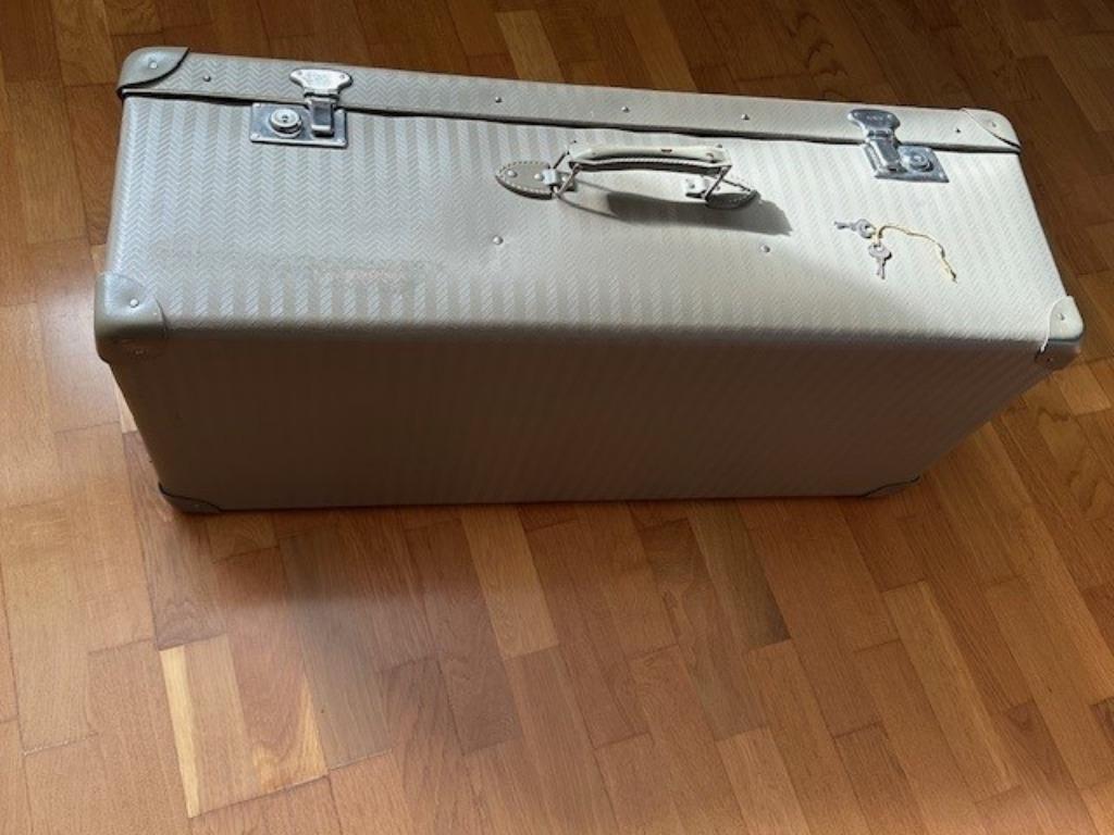 Vintage valies met sleutels, Antiek en Kunst, Ophalen