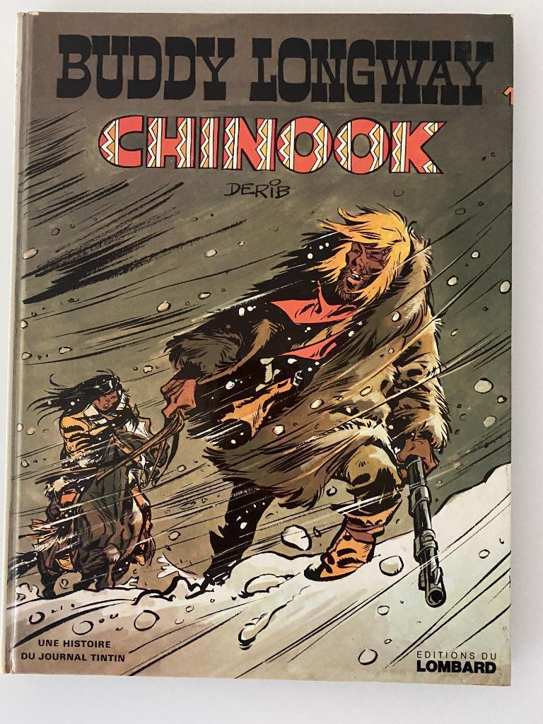 Buddy Longway, Chinook EO 1974, Boeken, Gelezen, Eén stripboek, Ophalen of Verzenden, Derib