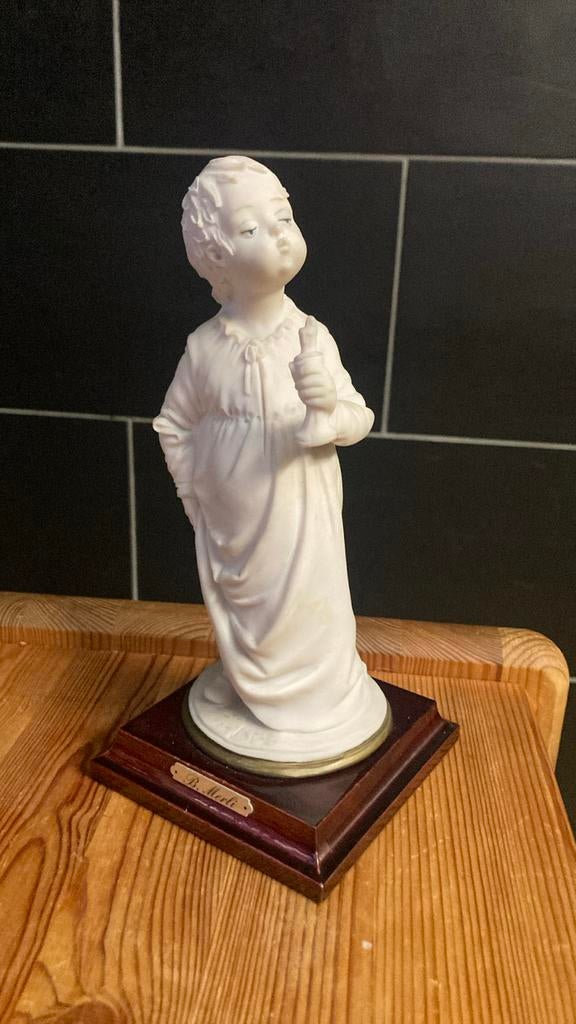 Jongen met kandelaar, Antiek en Kunst, Ophalen