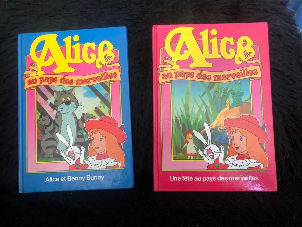 Lot de 2 livres Alice au pays des merveilles, Enlèvement, Utilisé