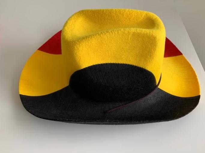 Cowboyhoed, Belgische driekleur, Enlèvement ou Envoi, Neuf, Accessoires
