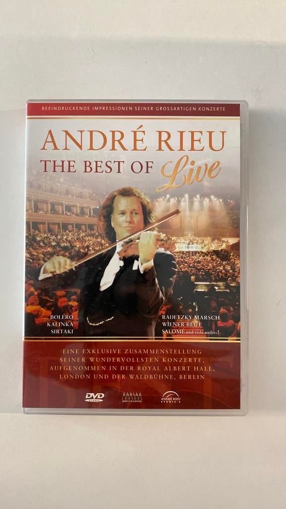 André Rieu: the best of live, Ophalen of Verzenden, Zo goed als nieuw