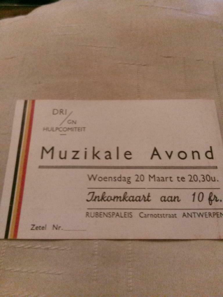 Tickets, Enlèvement ou Envoi
