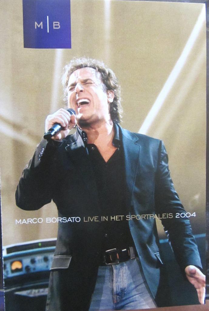 DVD MUZIEK- OPTREDEN MARCO BORSATO IN HET SPORTPALEIS 2004, Tous les âges, Enlèvement ou Envoi, Comme neuf, Musique et Concerts