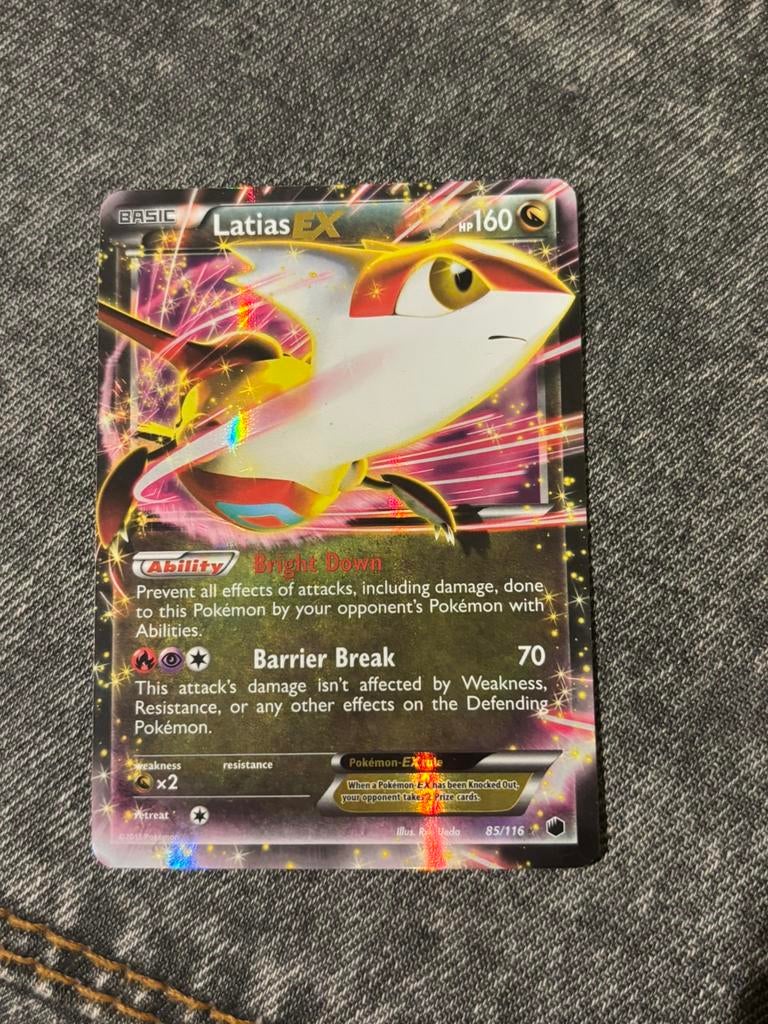 Latias 85/116 pokémonkaart, Hobby en Vrije tijd, Verzamelkaartspellen | Pokémon, Ophalen of Verzenden